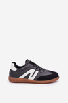 Low Women's Sneakers Made Of Eco Leather Black Navidemi