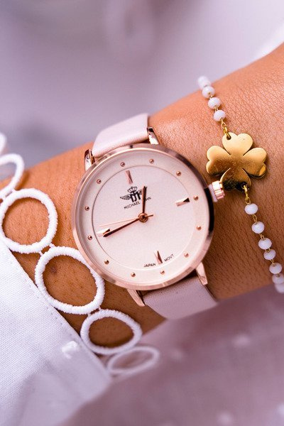 Women's Watch Michael John Beige Skadiara