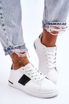 Women's Sport Platform Shoes Black and white Soris