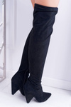 Women's Heeled Lu Boo Suede Black Tamaris Boots