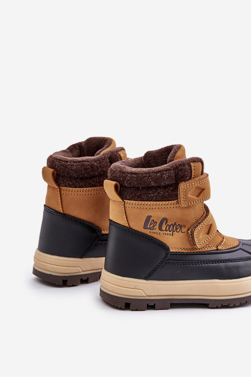 Insulated Snow Boots for Boys Lee Cooper LCJ-23-01-2059 Camel