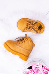 Kids' Insulated Trappers Boots Camel Dexter
