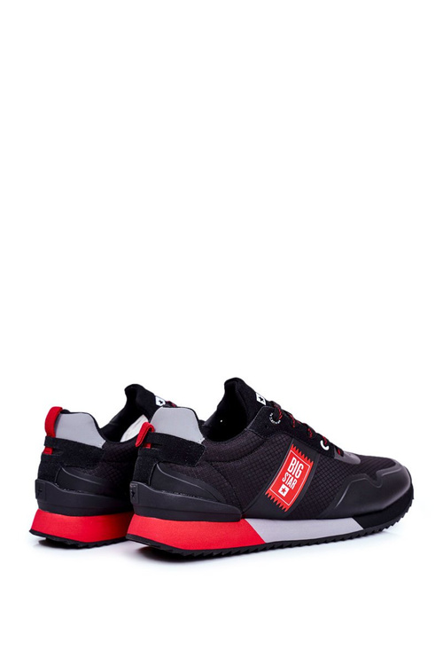 Sportowe Męskie Buty Big Star Czarne GG174181