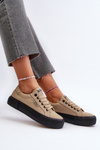 Women's sneakers Lee Cooper LCW-24-31-2721 Beige