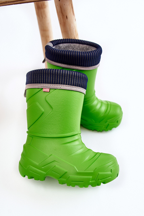 Children's Warmed Rain Boots Befado 162X303 Green