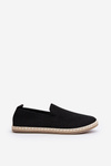 Black Women's Slip-On Espadrilles Harmonie