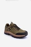 Buty Trekkingowe Klasyczne Męskie Niskie Zielone Aldeos HBDW01
