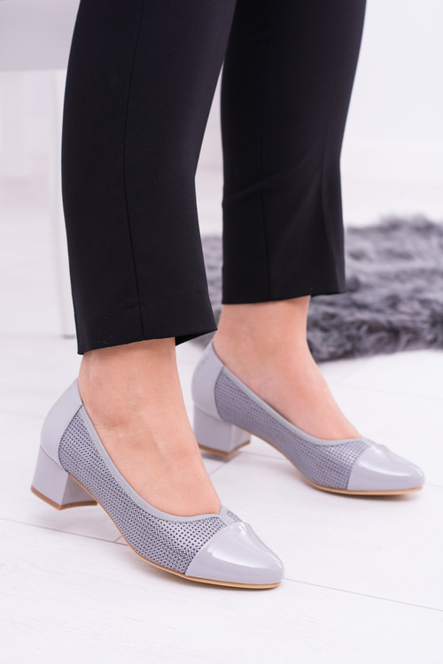 Women's Sergio Leone Grey Hermida pumps