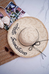 Women's Straw Hat Sunshine Color