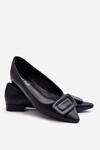Classic Ballerinas With Decoration Black Rivea 