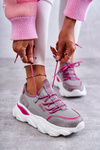 Women's Sneakers Memory Foam System Big Star KK274030 Grey