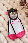 Children's Classic Cotton Socks Grey-Pink