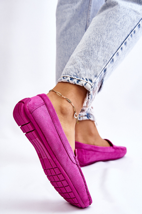 Women’s Loafers Suede Violet Morreno