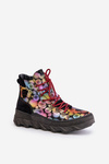 Leather Women's Warm Ankle Boots Maciejka 06146-39 Multicolor