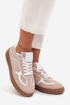 Low Women's Sneakers Beige Brenelle