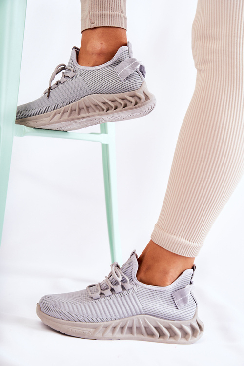 Women's sports material shoes Grey Lenney