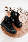 Children's High-top Sneakers Black Tobby