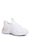 Sporty Women's Shoes Pink White Fellen