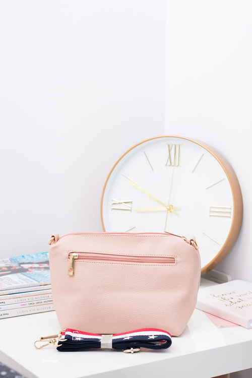 Women's A4 Shoulder Handbag Powder Pink