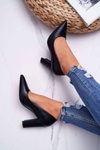 Women's Stiletto pumps Black Femmini