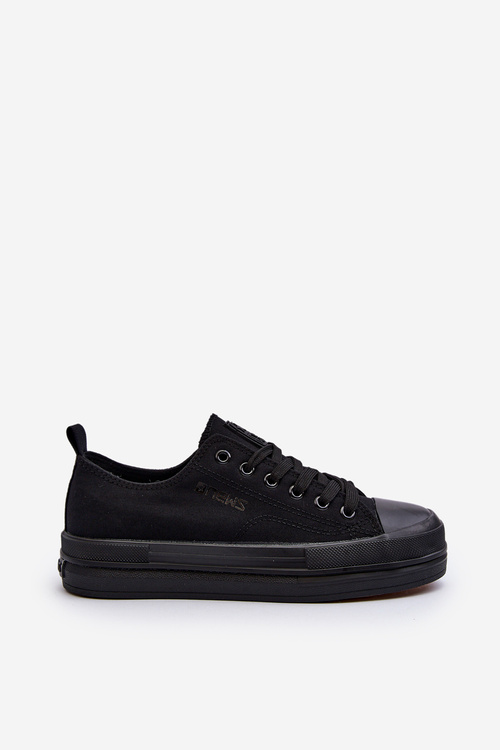 Women's Fabric Sneakers Black Staneva