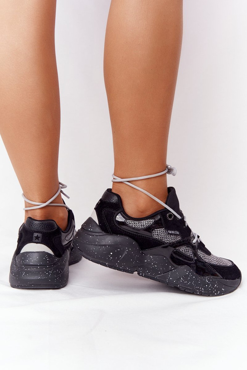Women's Sneakers Memory Foam Big Star HH274325 Black