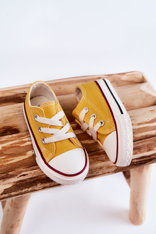Kids Classic Sneakers Yellow Filemon