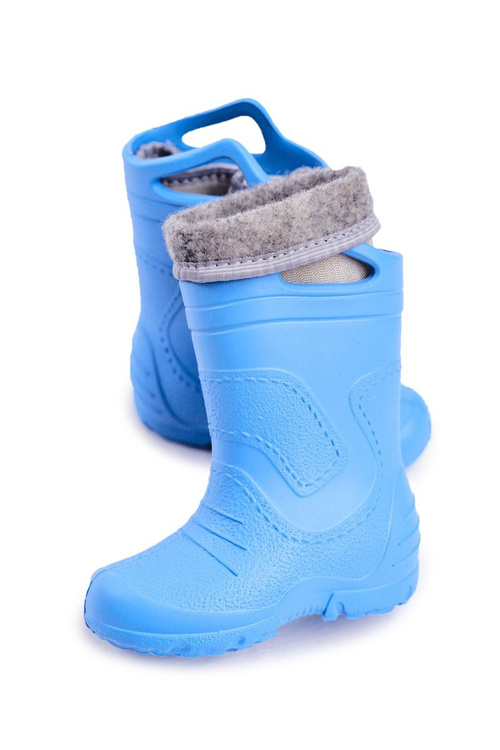 Children's Rubber Galoshes Boots Blue Removed Insert Stomilki