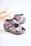 Befado Velcro Cats Sandals 242P102 Grey