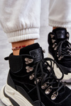 Women's High Sport Shoes GOE KK2N4098 Black