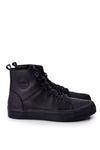 Men's High SneakersBIG STAR II174048 Black