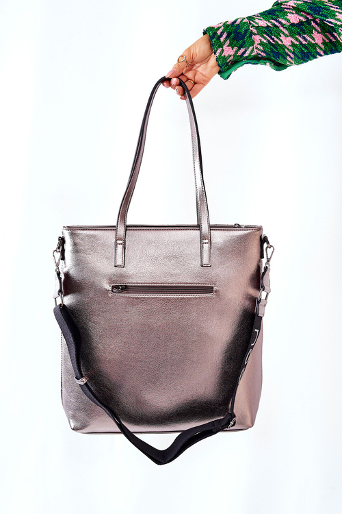 Shopper Handbag NOBO L0820 Silver