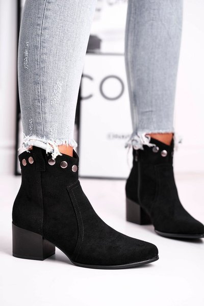 Women’s Boots On Heel Sergio Leone Black BT617