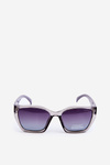 Women's Classic Sunglasses with Gold Details UV400 Grey