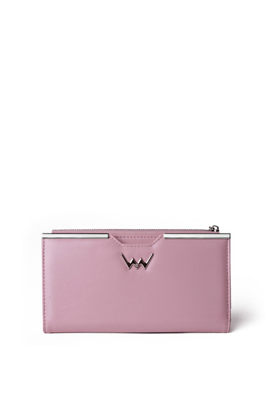 Large Wallet with Clasp Light Pink Nadine