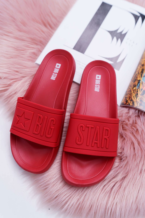 Big Star Women's Flip Flops Red DD274A270