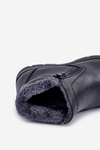 Warm Men's Boots Made Of Eco Leather Black Daniello