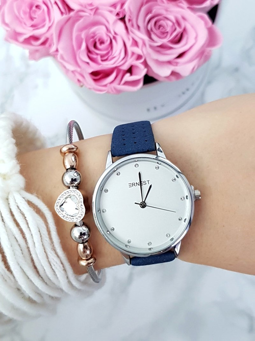 Women's Watch Ernest Ethienne Navy Blue
