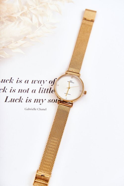 Zegarek Damski Wodoodporny Bransoleta Złoty Giorgio & Dario