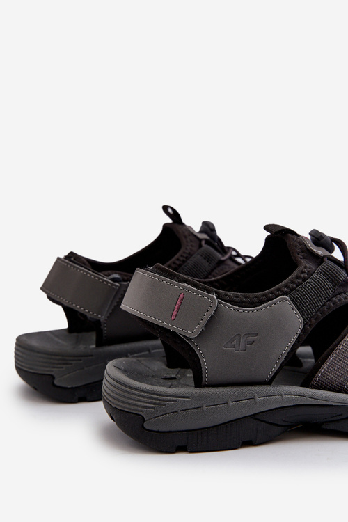 Comfortable Men's Sandals 4FRSS24FSANM058-23S Grey