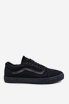 Men's Textile Warm Sneakers Black Harry