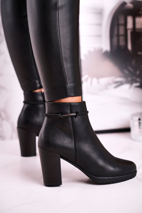 Women’s Insulated Ankle Boots Sergio Leone Black BT306