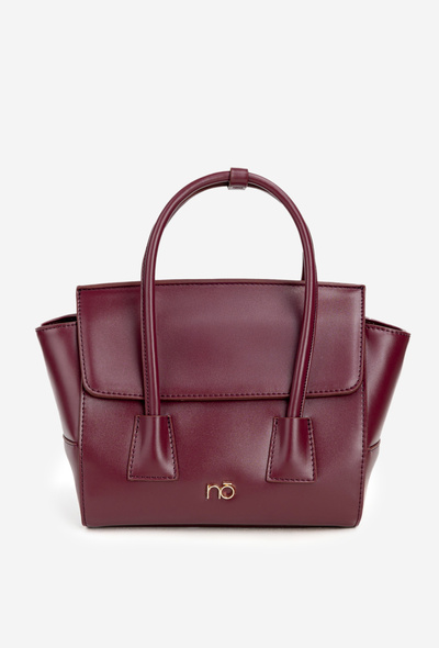 Damska Torebka Kuferek Mała Bordowa NOBO BAG5800-M05