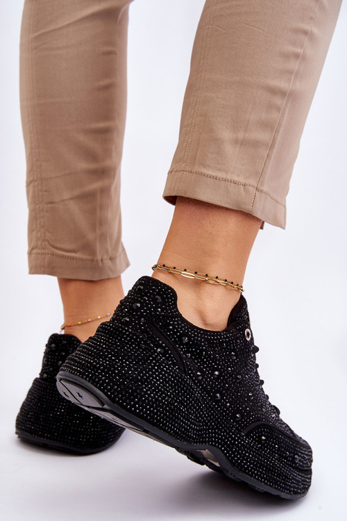 Women's Platform Sneakers GOE JJ2N4058 Black