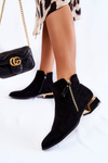 Women's Suede Warm Boots Black Laufey