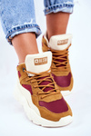 Sneakersy Buty Sportowe Big Star Beżowe GG274646