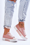 Women's Sneakers On The Platform Lee Cooper LCW-23-31-1804L Pink