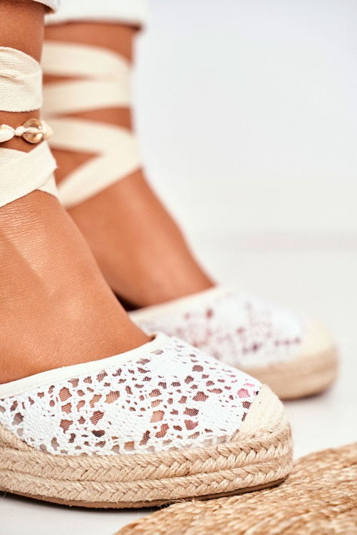 Women's Sandals On Wedge White Vieno