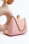 Visiting Bag Clutch Nadrei Pink