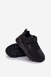 Children's Lightweight Sports Shoes On Platform Black Mirivia